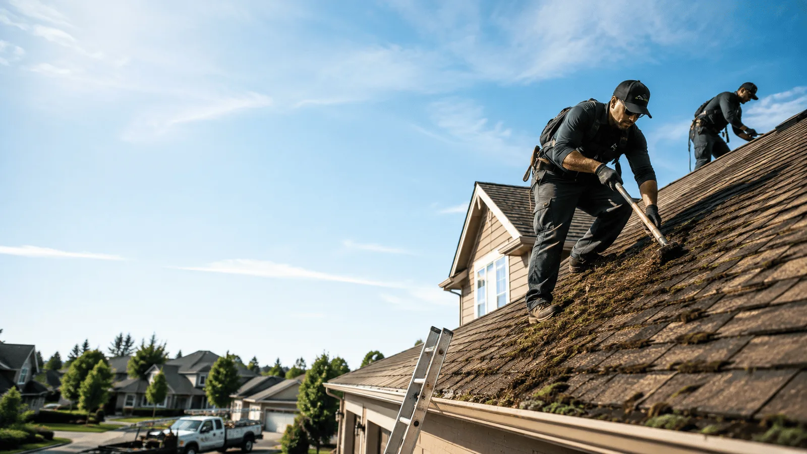 Roof Moss Removal in Hubbell, MI near me